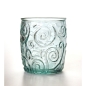 Preview: TRIANA Wasserglas / Saftglas, Ornamente, Recyclingglas, Mediterranea Lifestyle