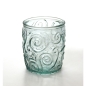 Preview: TRIANA Wasserglas / Saftbecher, Ornamente, Recyclingglas, Mediterranea Lifestyle, Allzweckglas