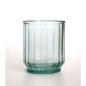 Preview: STREPE Wasserglas / Saftglas / Glasbecher, 400 cc, Recyclingglas, Mediterranea Lifestyle, recyceltes Glas