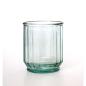 Preview: STREPE Wasserglas / Saftglas / Trinkglas, 400 cc, Recyclingglas, Mediterranea Lifestyle, recyceltes Glas