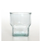 Preview: SQUARE Wasserglas / Saftglas / Glasbecher, 300 cc, Recyclingglas, hergestellt in Spanien, recyceltes Glas