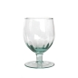 Preview: OPTIC BELL Kelchglas / Wasserglas / Weinglas, 320 cc, Recyclingglas, recyceltes Glas, Handgearbeitet