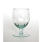 Preview: OPTIC BELL Wasserkelch / Weinglas / Allzweckglas, 320 cc, Recyclingglas, recyceltes Glas, Handgearbeitet