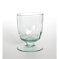 Preview: OPTIC Kelchglas / Weinglas / Wasserglas, 250 cc, Recyclingglas, Handgearbeitet, recyceltes Glas