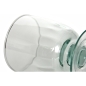 Preview: OPTIC Kelchglas / Weinglas - dezente Rillenstruktur, 250 cc, Recyclingglas, Handgearbeitet, recyceltes Glas