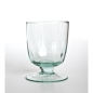 Preview: OPTIC Kelchglas / Saftglas, 250 cc, Recyclingglas, Handgearbeitet, recyceltes Glas