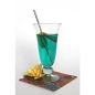 Preview: JAUNTY Kelchglas / Cocktailglas / Pokal-Glas, Recyclingglas, handgearbeitet, recyceltes Glas