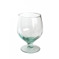 Preview: OPTIC BELL Kelchglas / Wasserglas / Bierschwenker, 550 cc, Recyclingglas, handgearbeitet, recyceltes Glas