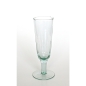 Preview: OPTIC Sektglas / Champagnerglas, Recyclingglas, 180 cc, Handgearbeitet, recyceltes Glas, hergestellt in Europa
