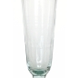 Preview: OPTIC Sektglas / Sektkelch mit Rillenstruktur, Recyclingglas, Handgearbeitet, recyceltes Glas