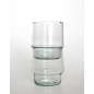 Preview: LYS Weinglas / Wasserglas / Glasbecher, Recyclingglas, hergestellt in Europa, recyceltes Glas, stapelbar