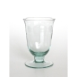 Preview: CAMPANILLO SHORT NEW Wasserglas / Kelchglas, Recyclingglas, handgearbeitet, recyceltes Glas