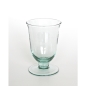 Preview: CAMPANILLO SHORT NEW Wasserglas / Kelchglas / Wasserkelch, Recyclingglas, handgearbeitet, recyceltes Glas