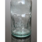 Preview: Milchflasche / Glasflasche / Saftflasche, Kuh-Motiv, 1 Liter, Recyclingglas, recyceltes Glas