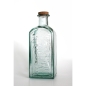 Preview: Flasche 2 Liter, Recyclingglas, Korkverschluss, Mediterranea Lifestyle, recyceltes Glas