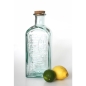 Preview: Flasche 2 Liter, Lemonade-Schriftzug, Recyclingglas, Korkverschluss, Mediterranea Lifestyle