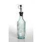 Preview: STREPE Flasche mit Ausgießer / Dosierflasche, 300 cc, Recyclingglas, Mediterranea Lifestyle, recycelte Glas