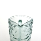 Preview: FRESH Krug / Glaskanne / SaftkrugFrucht-Motiv, 1,5 Liter, Recyclingglas, Relief, recyceltes Glas