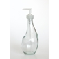 Preview: LE SAC Seifenspender / Pumpspender / Spülmittel-Spender, 250 cc, Recyclingglas, La Mediterranea, Vidreco, recyceltes Glas