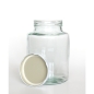 Preview: MOL Vorratsglas mit Twist Off Deckel, 2,3 Liter, Recyclingglas, hergestellt in Europa, recyceltes Glas, Vorratsbehälter