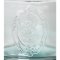 Preview: ECOVINTAGE Vorratsglas 1,5 L - Ornamentrelief, Schraubdeckel, Recyclingglas, Mediterranea Lifestyle
