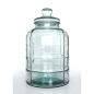 Preview: GRAPHIC Vorratsglas / Aufbewahrungsglas / Bonbonglas, 12,5 L, Recyclingglas, Mediterranea Lifestyle, Mediterranea, recyceltes Glas