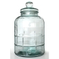 Preview: GRAPHIC Vorratsglas / Aufbewahrungsglas / Pastaglas, 12,5 L, Recyclingglas, Mediterranea Lifestyle, Mediterranea, recyceltes Glas