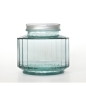 Preview: STREPE Vorratsglas / Aufbewahrungsglas, 1 Liter, Recyclingglas, Mediterranea Lifestyle, recyceltes Glas