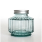 Preview: STREPE Vorratsglas / Aufbewahrungsglas, 300 cc, Recyclingglas, Mediterranea Lifestyle, recyceltes Glas