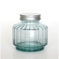 Preview: STREPE Vorratsglas mit Schraubdeckel, 300 cc, Recyclingglas, Mediterranea Lifestyle, recyceltes Glas