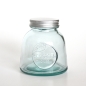 Preview: ECOGREEN Vorratsglas / Schraubdeckel-Glas, 250 cc, Recyclingglas, Mediterranea Lifestyle, recyceltes Glas