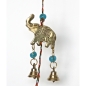 Preview: Klangspiel / Windspiel Elefant, Messing, Glückselefant