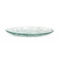 Preview: TRIANA Glasteller / Dessertteller, Ornamente, 20 cm, Recyclingglas, Mediterranea Lifestyle, recyceltes Glas