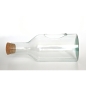 Preview: Flaschenvase / Terrarium-Vase / Pflanzgefäß mit Pflanzöffnung, Recyclingglas, hergestellt in Europa, recyceltes Glas