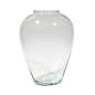 Preview: CHINA Vase, 26,7 cm hoch, Recyclingglas, La Mediterranea, Vidreco, Handgearbeitet, recyceltes Glas