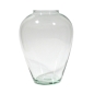 Preview: CHINA Vase, 34 cm hoch, Recyclingglas, La Mediterranea, Vidreco, handgearbeitet, recyceltes Glas