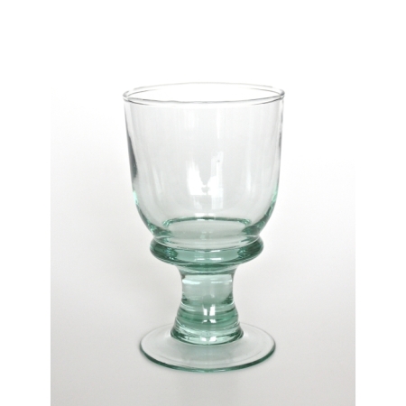 SIMONA Kelchglas / Wasserglas, 400 cc, Recyclingglas, handgearbeitet, recyceltes Glas, Made in Europe