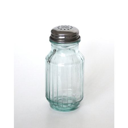 STREPE Salz- / Pfefferstreuer / Gewürzstreuer, Recyclingglas, Mediterranea Lifestyle, recyceltes Glas