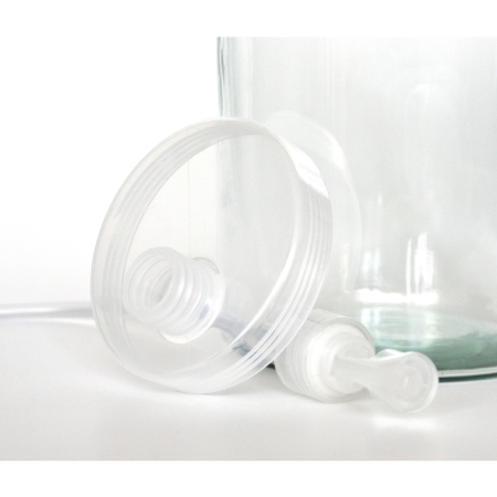 ECO Dosierspender / Seifenspender / Spülmittelspender, 2 Liter, Recyclingglas, recyceltes Glas