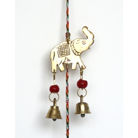 Glockenspiel / Klangspiel Elefant, Messing, Glückselefant