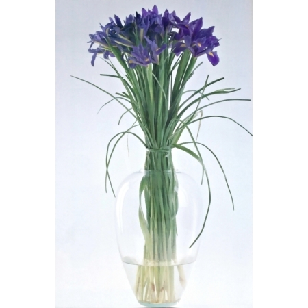 CHINA Vase, 5,25 Liter, Recyclingglas, La Mediterranea, Vidreco, Handgearbeitet, recyceltes Glas
