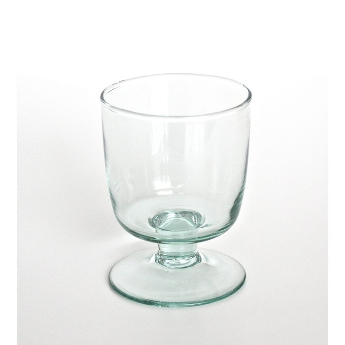 NIFTY Kelchglas / Wasserglas, 250 cc, Recyclingglas, Handgearbeitet, recyceltes Glas