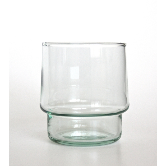 LYS Weinglas / Wasserglas / Glasbecher, Recyclingglas, hergestellt in Europa, recyceltes Glas