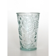 FRESH Wasserglas / Saftglas, Frucht-Motiv, Recyclingglas, Trinkglas recyceltes Glas