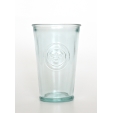 HONEY Wasserglas / Saftglas, Bienen-Motiv, Recyclingglas, recyceltes Glas, hergestellt in Spanien