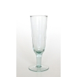 OPTIC Sektglas / Sektkelch, Recyclingglas, 180 cc, Handgearbeitet, recyceltes Glas, hergestellt in Europa